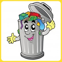 picture of a trash can