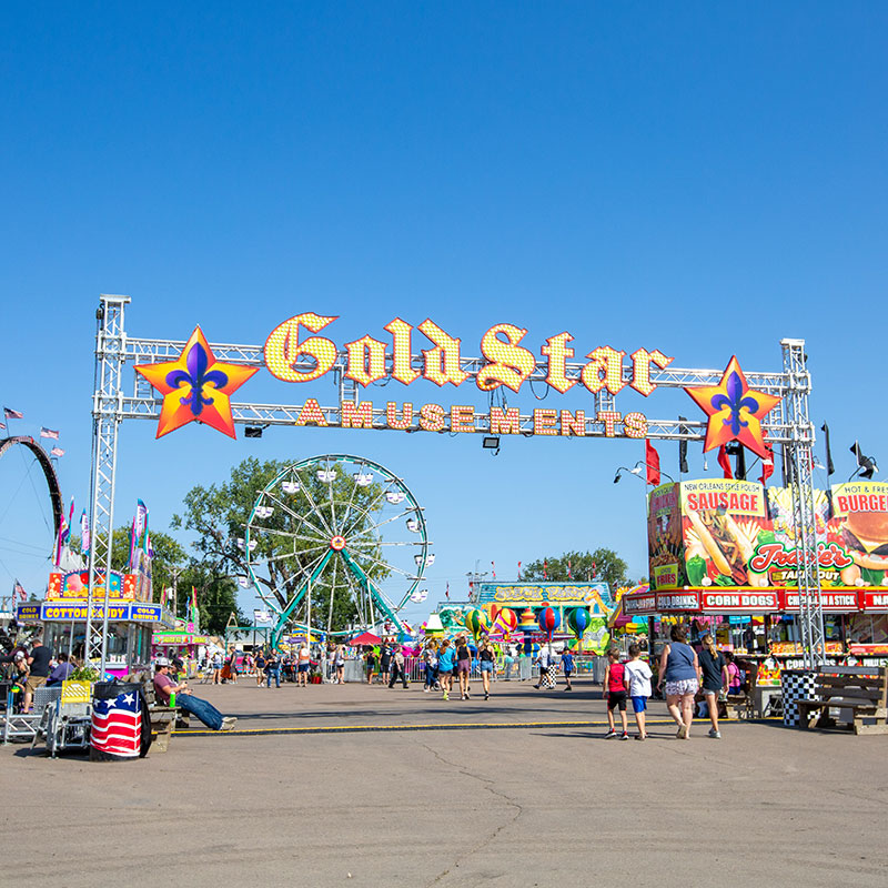 Gold Star Amusement Gate.