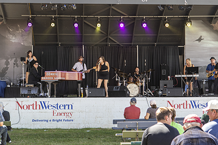 Entertainment on NorthWestern Energy Freedom Stage